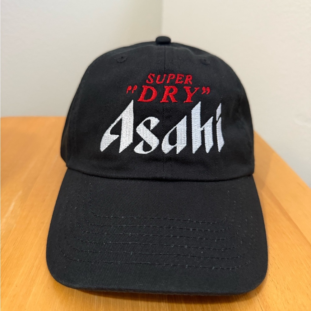 Asahi Super Dry Beer Black Baseball Cap